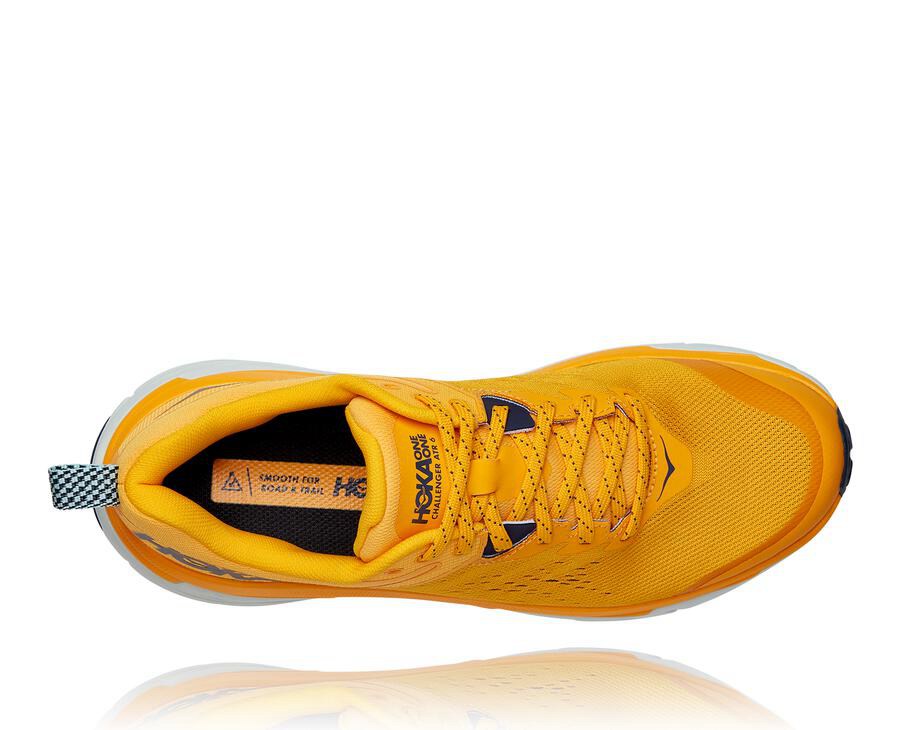 Zapatillas Trail Hoka One One Hombre - Challenger Atr 6 - Amarillo - YWN546892